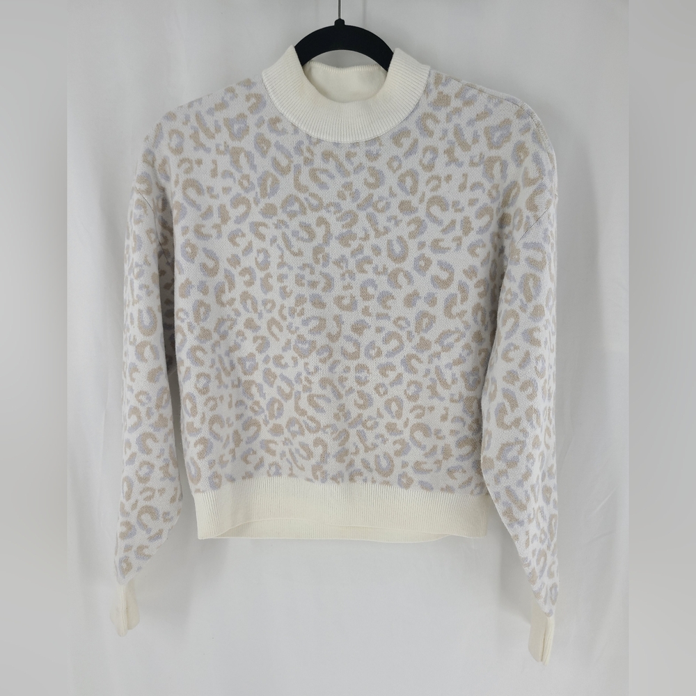 Abercrombie & Fitch Animal Print Sweater Sz XS